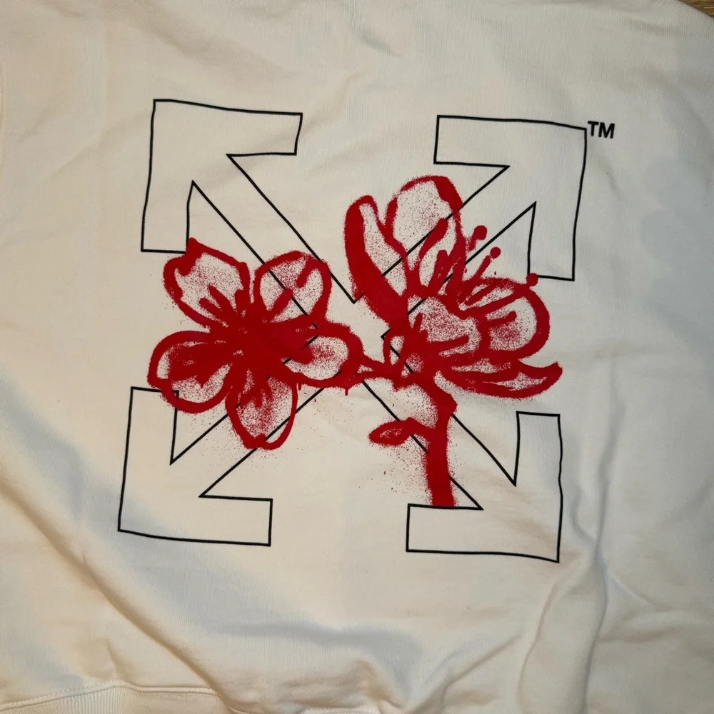 Off-White CNY Cropped Women’s Hoodie - Picture 11 of 12